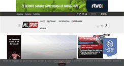 Desktop Screenshot of macaronesiasport.com